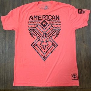 American fighter T shirt